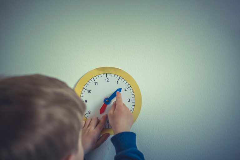 Teaching your kids to tell time will make it easier to communicate.