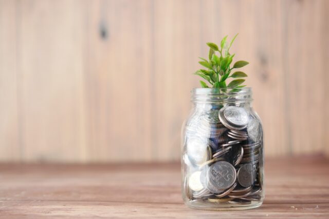 Saving money helps build a strong financial foundation.